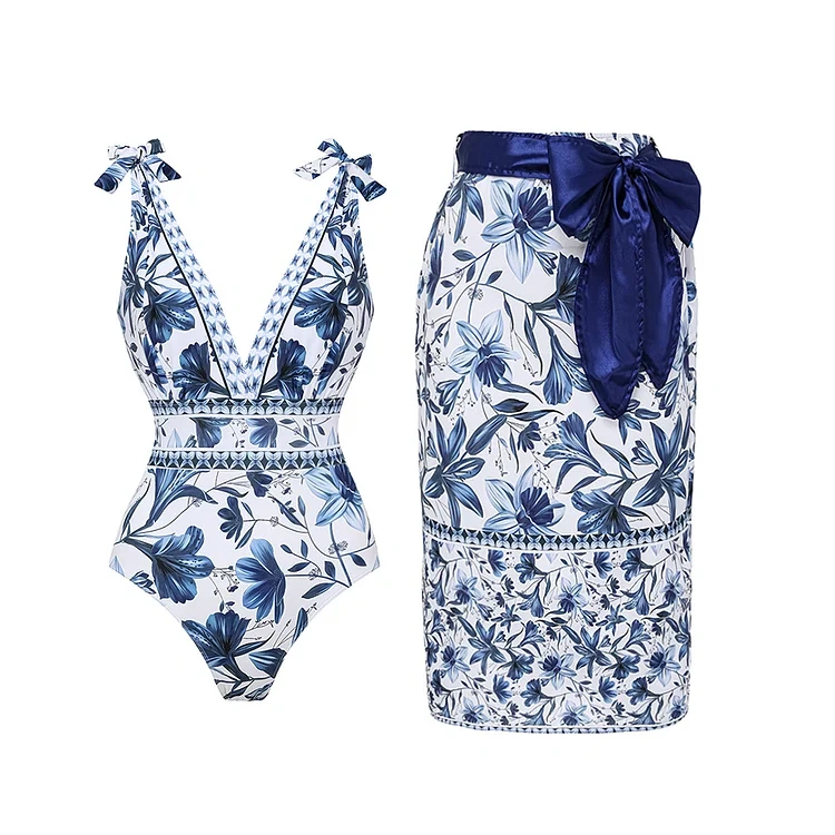 Style 2 - Blue Sarong