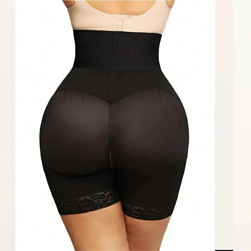 SlimCurve Tummy-sculpting & Butt lifting Shorts - Black back view